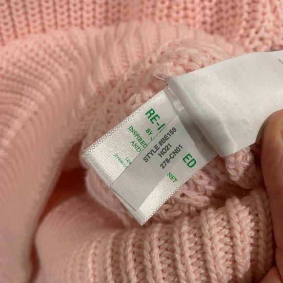 J. Crew bubblegum pink cozy relaxed fit sweater - Picture 4 of 7